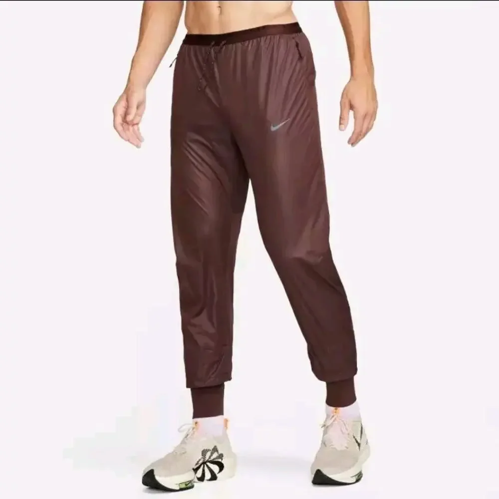 Nike Size XL Storm-Fit Running Division Phenom Pants FB8542-227 Brown Mens Ca6 - Picture 1 of 12